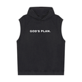 Snow Washed Sleeveless Hoodie