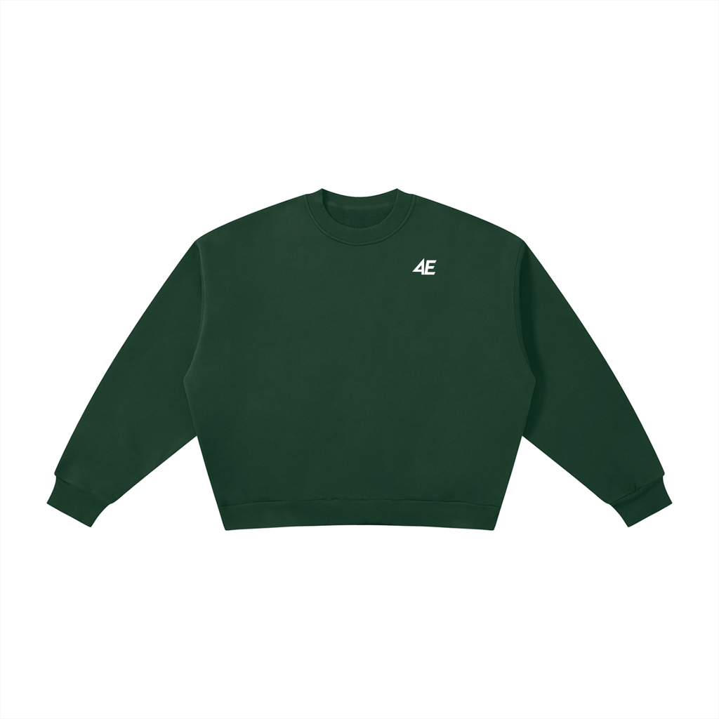 Boxy Fleece Crewneck Sweatshirt