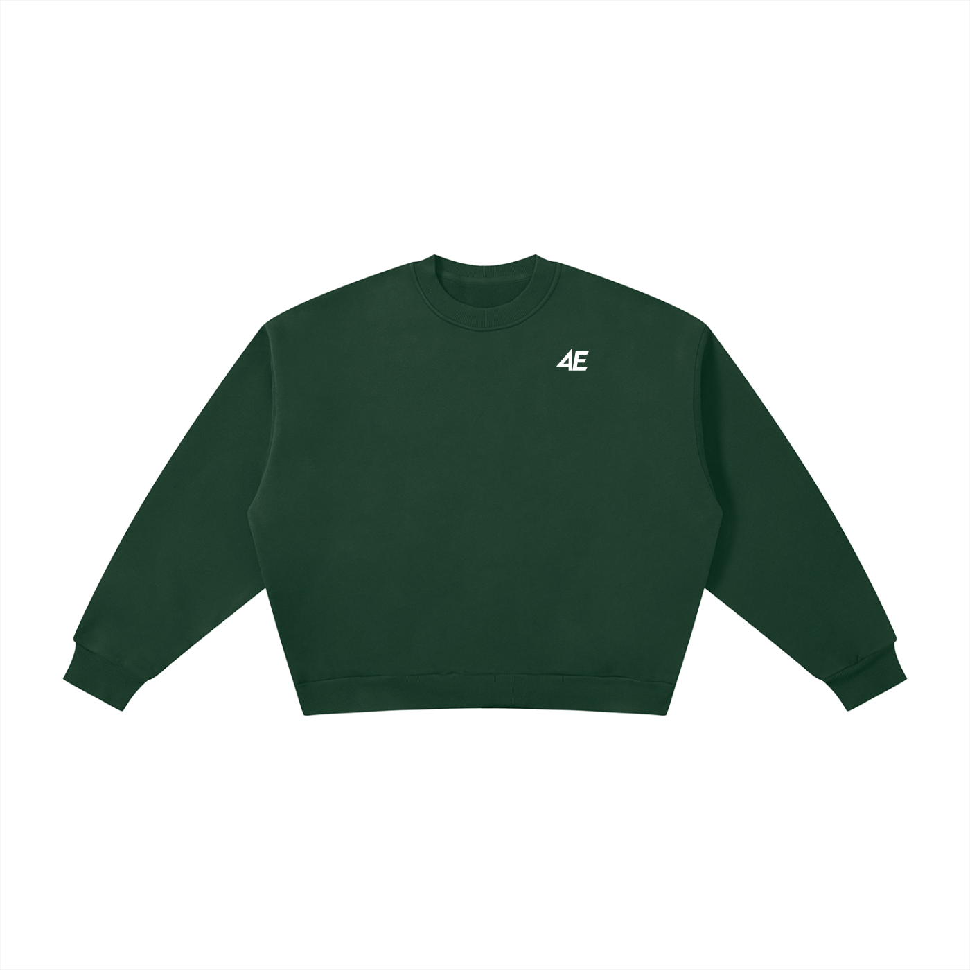 Boxy Fleece Crewneck Sweatshirt