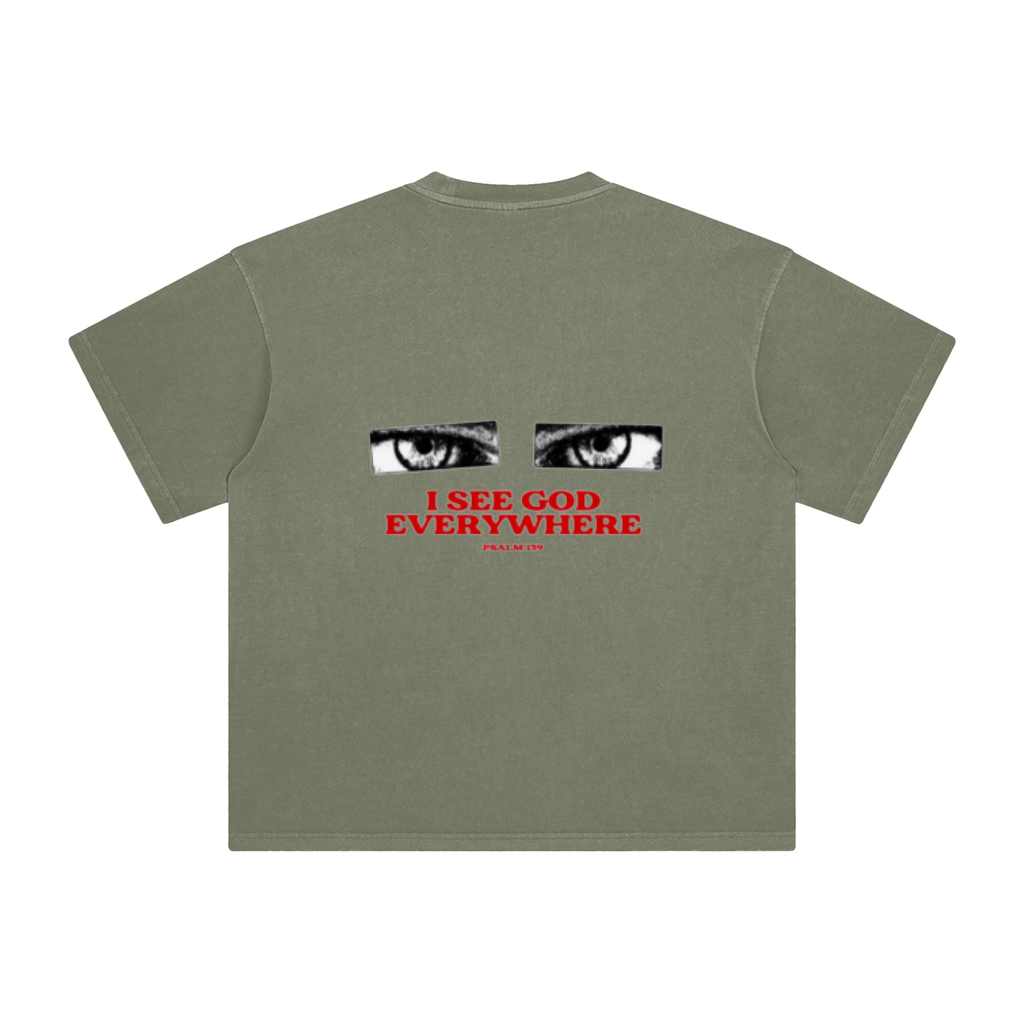 Enzyme Washed T-Shirt