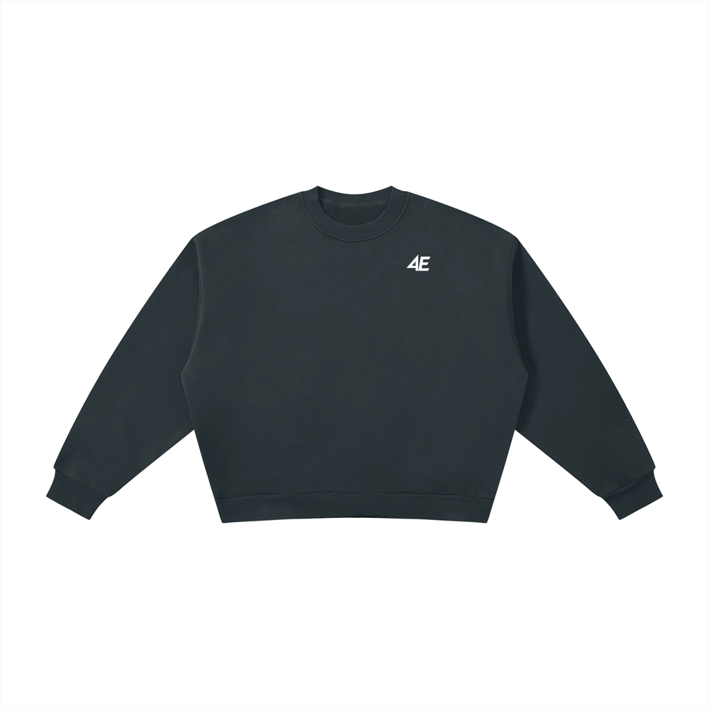 Boxy Fleece Crewneck Sweatshirt