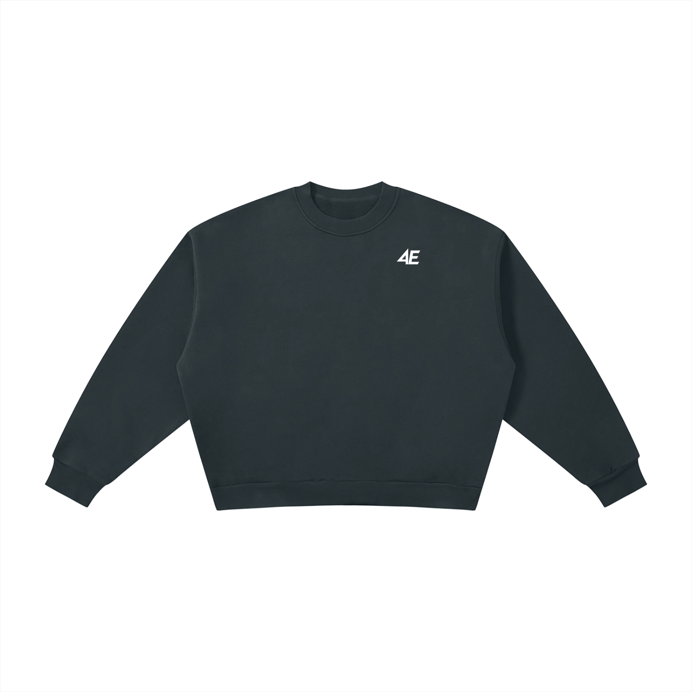 Boxy Fleece Crewneck Sweatshirt