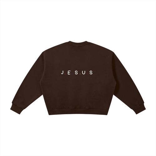 Boxy Fleece Crewneck Sweatshirt