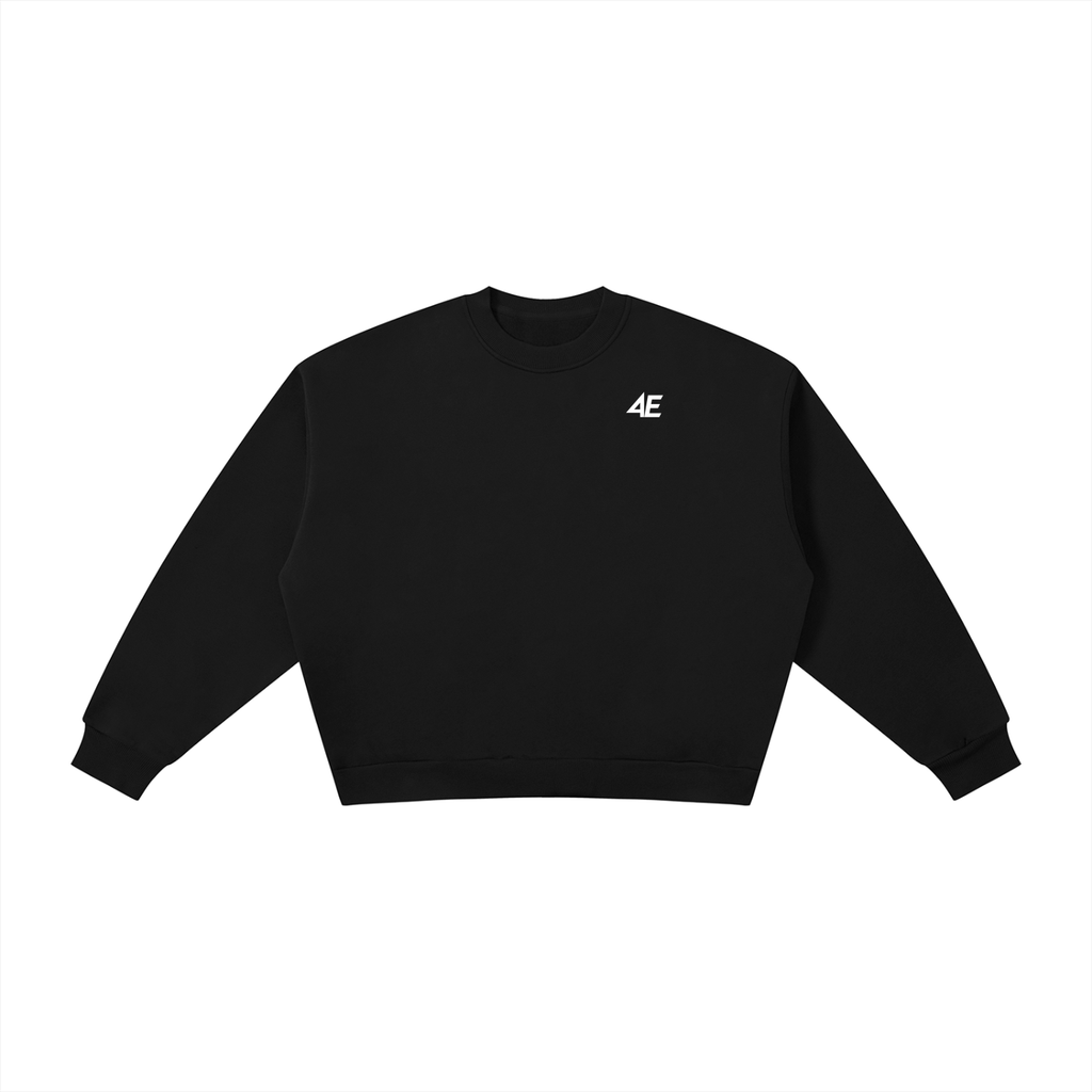 Boxy Fleece Crewneck Sweatshirt