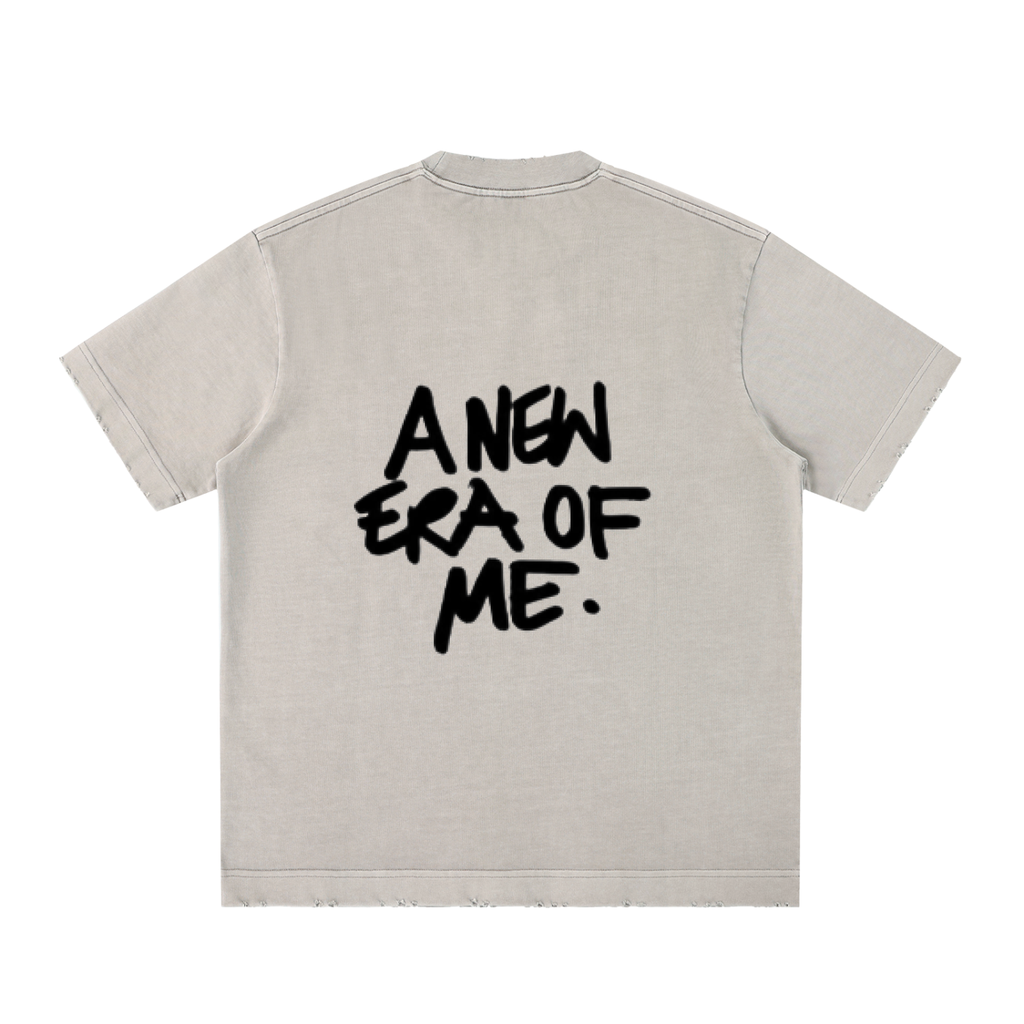 Heavyweight Vintage Washed Frayed T-Shirt
