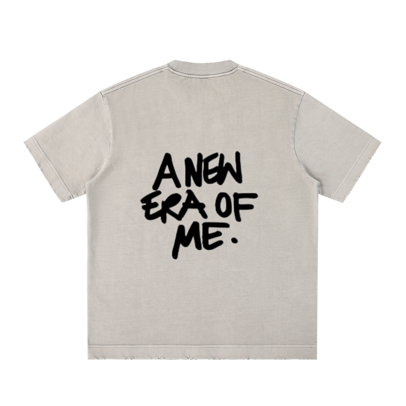 Heavyweight Vintage Washed Frayed T-Shirt