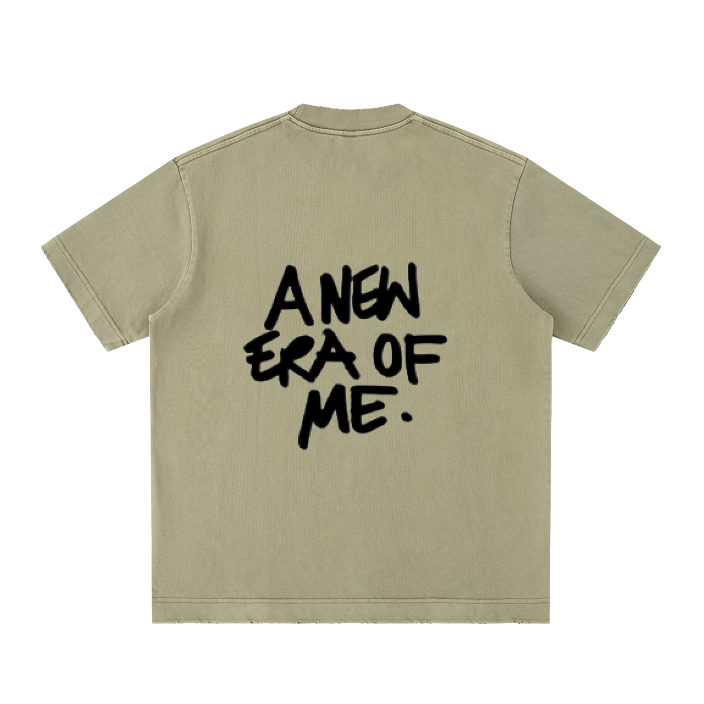 Heavyweight Vintage Washed Frayed T-Shirt
