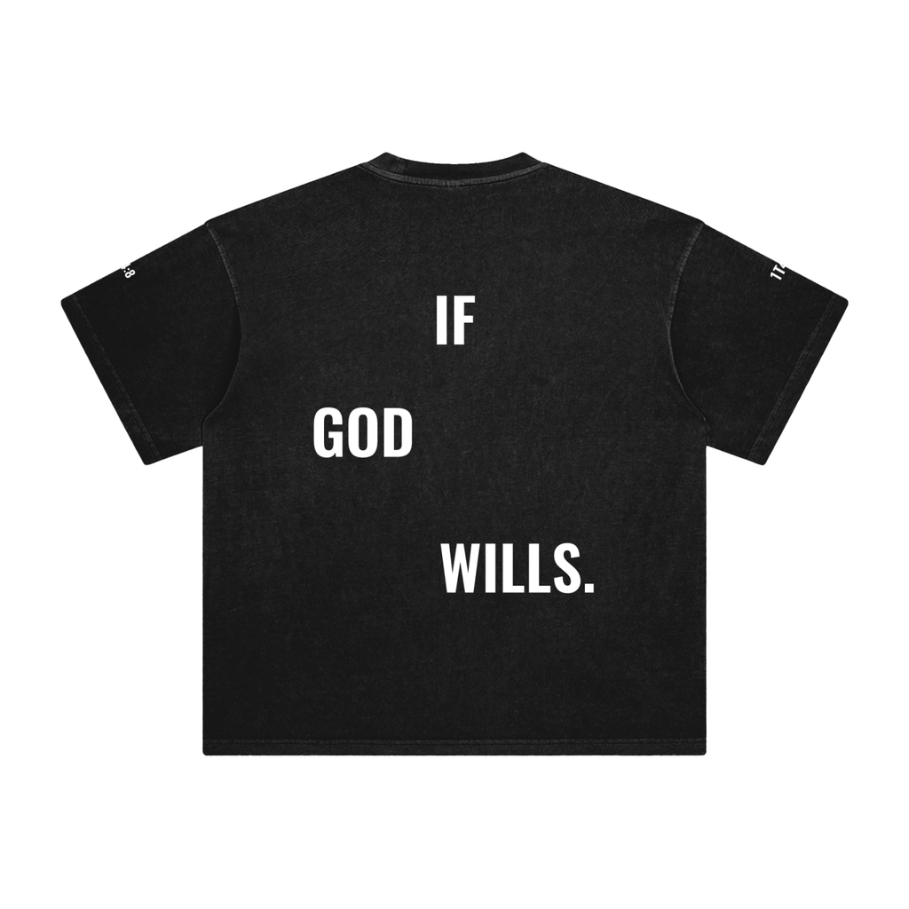 Enzyme Washed T-Shirt