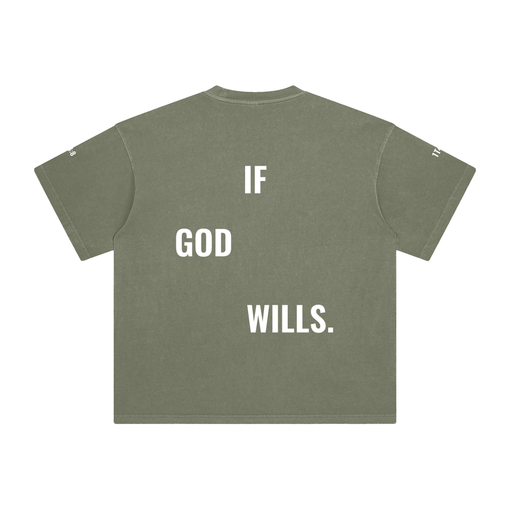 Enzyme Washed T-Shirt