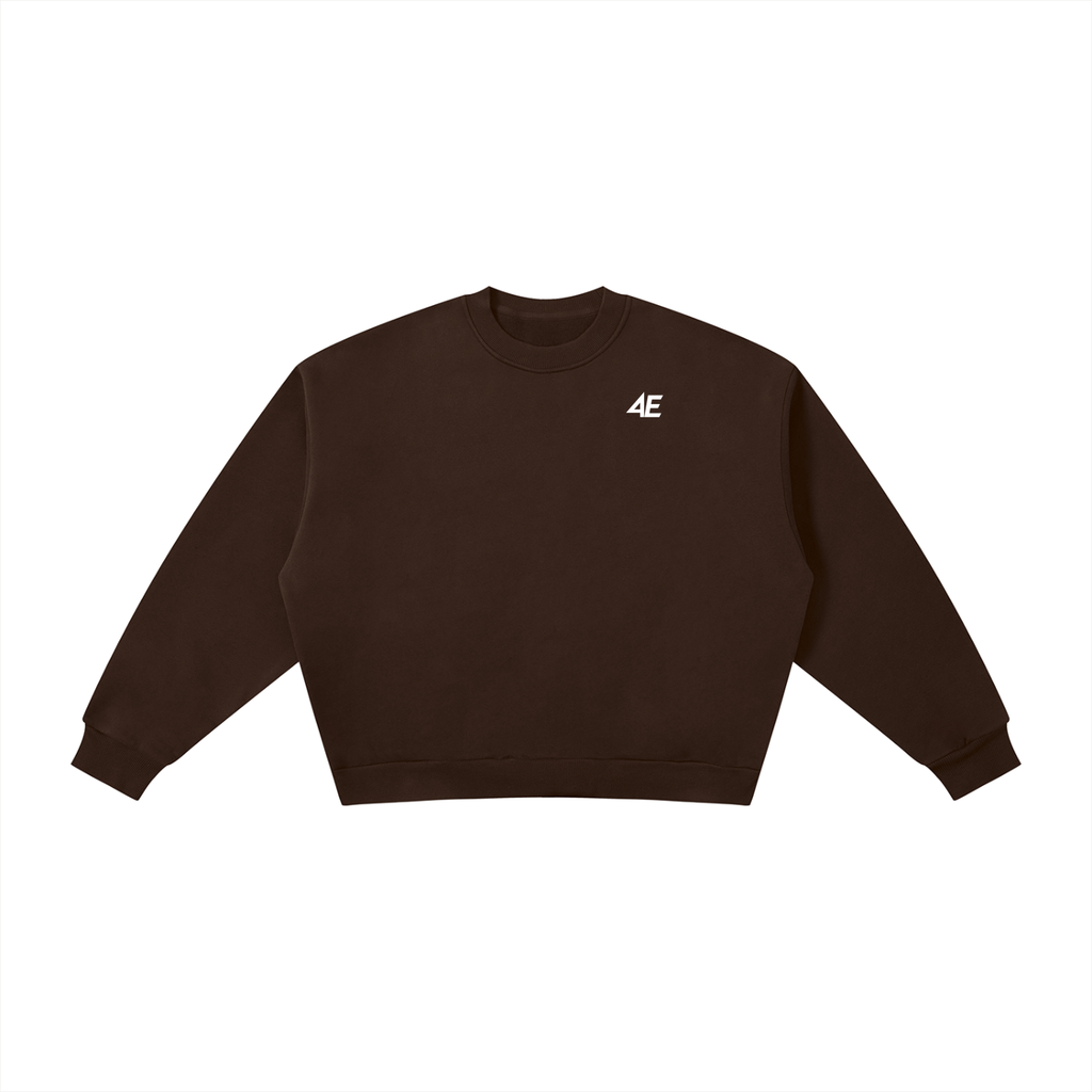 Boxy Fleece Crewneck Sweatshirt
