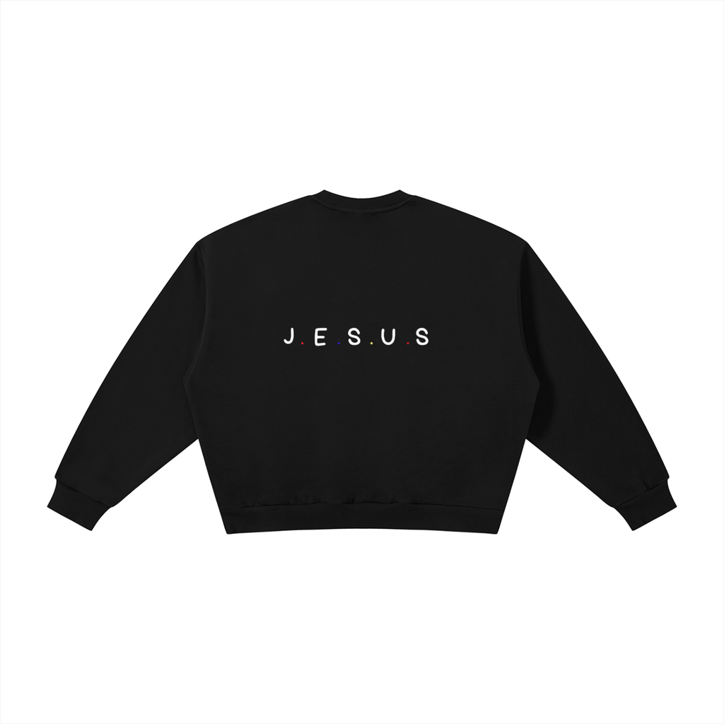 Boxy Fleece Crewneck Sweatshirt