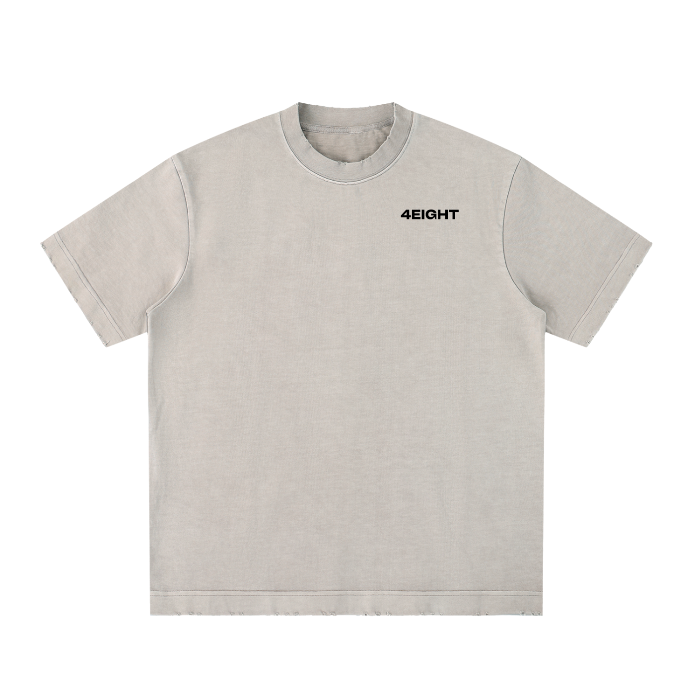 Heavyweight Vintage Washed Frayed T-Shirt