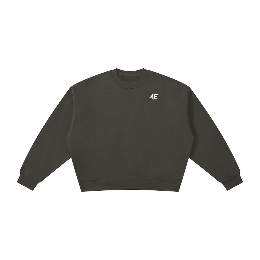 Boxy Fleece Crewneck Sweatshirt