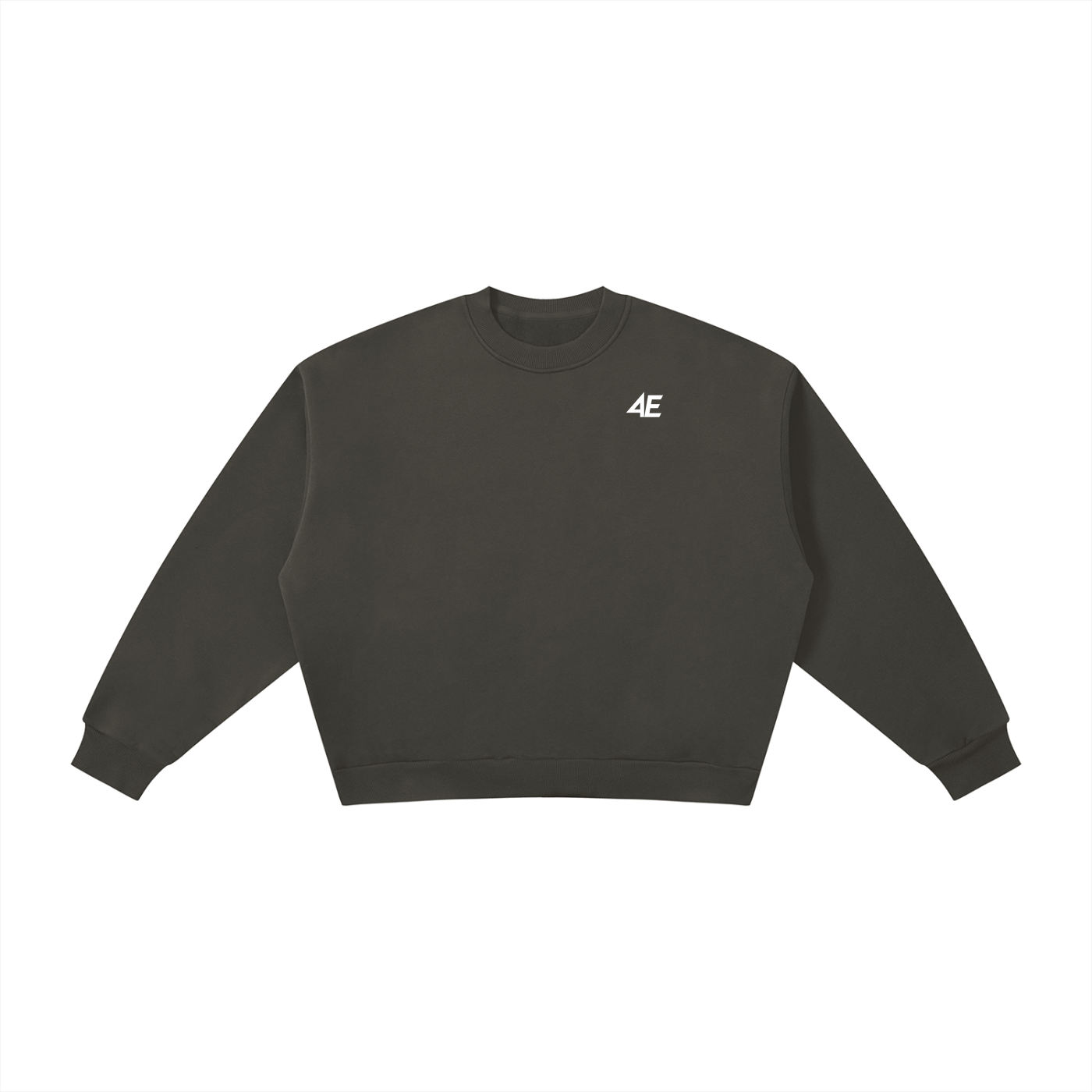 Boxy Fleece Crewneck Sweatshirt
